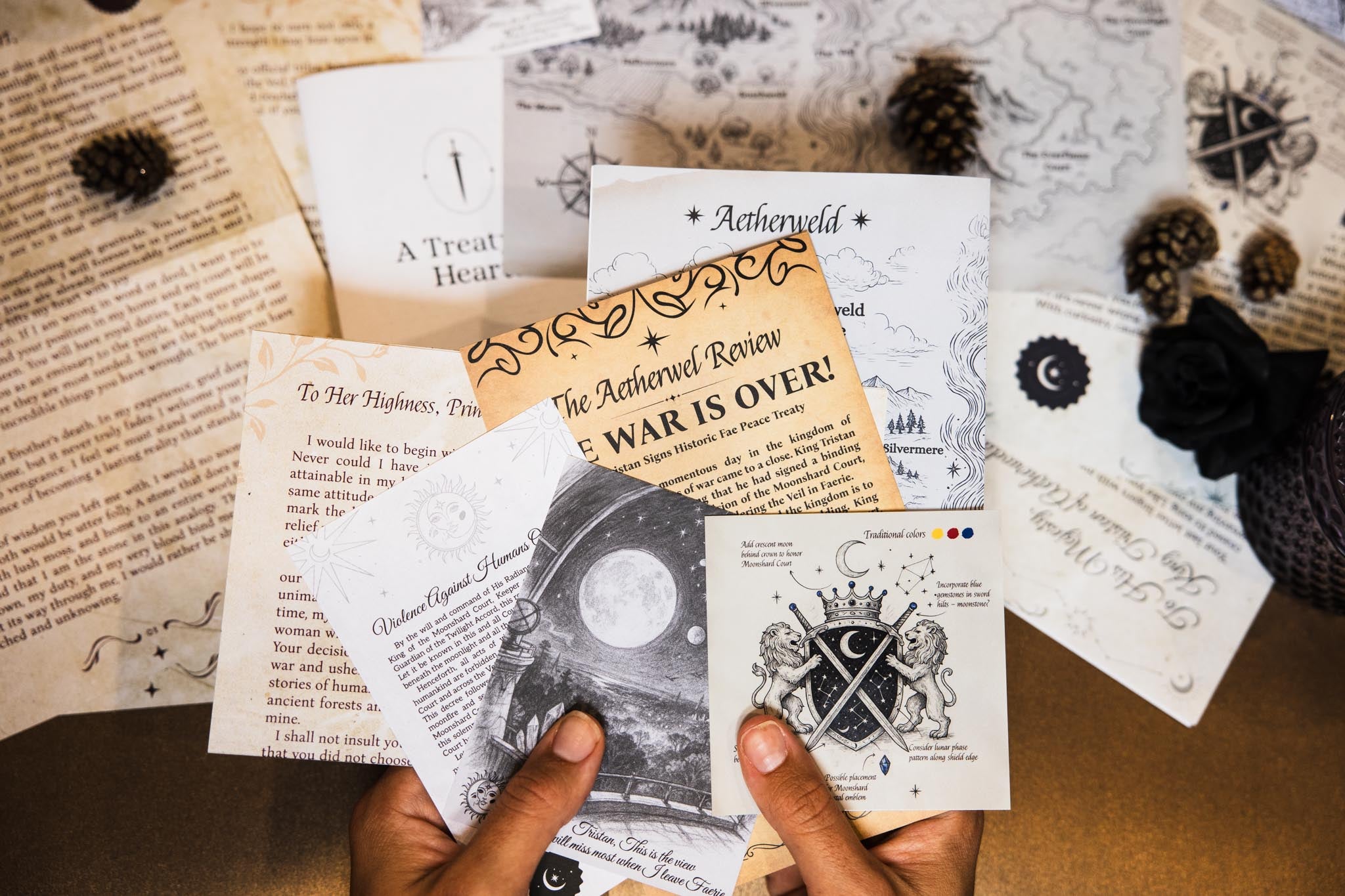 Romantasy Letters: A Treaty of Hearts