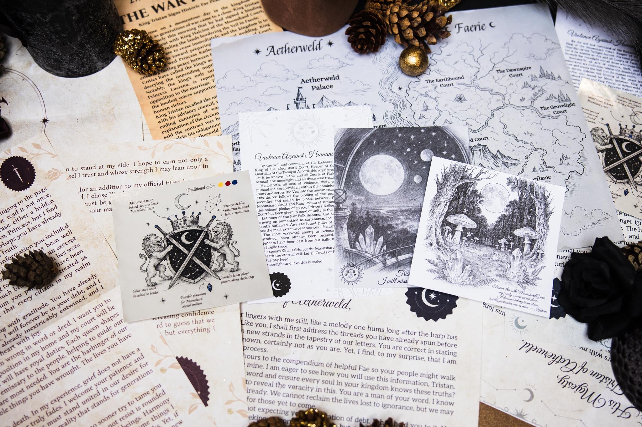 Romantasy Letters: A Treaty of Hearts