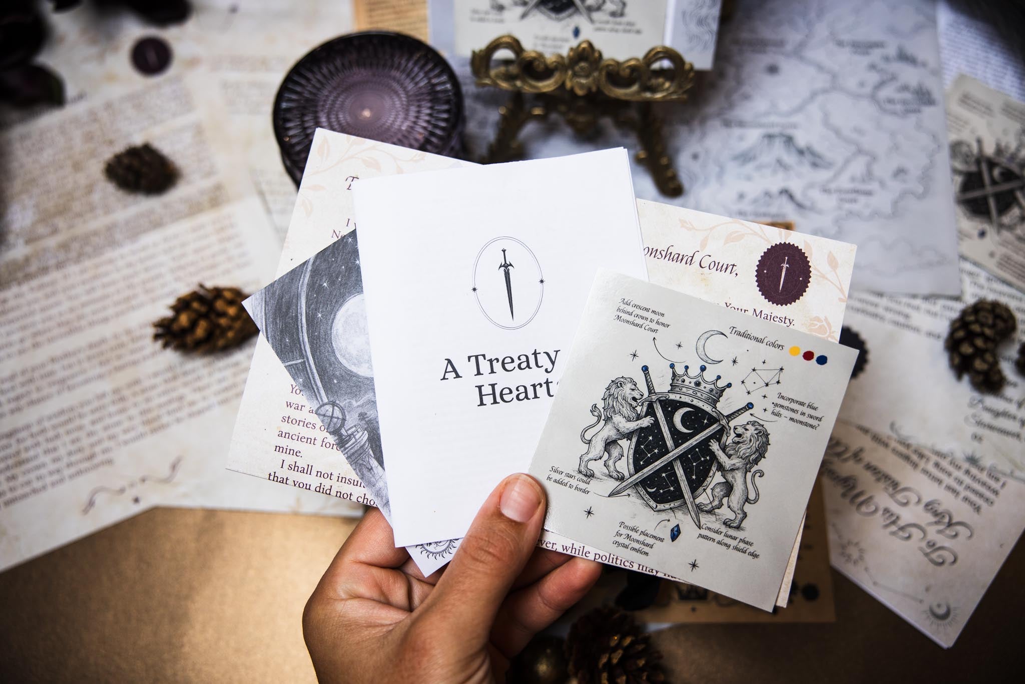 Romantasy Letters: A Treaty of Hearts